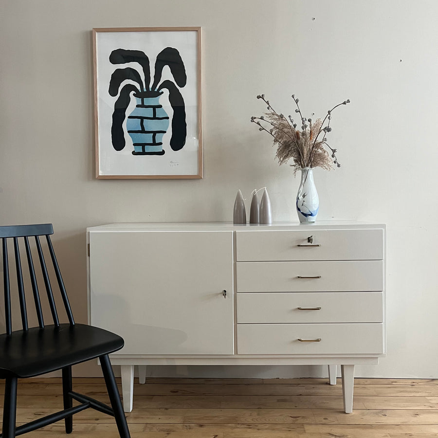 Sideboard in Creme Weiß