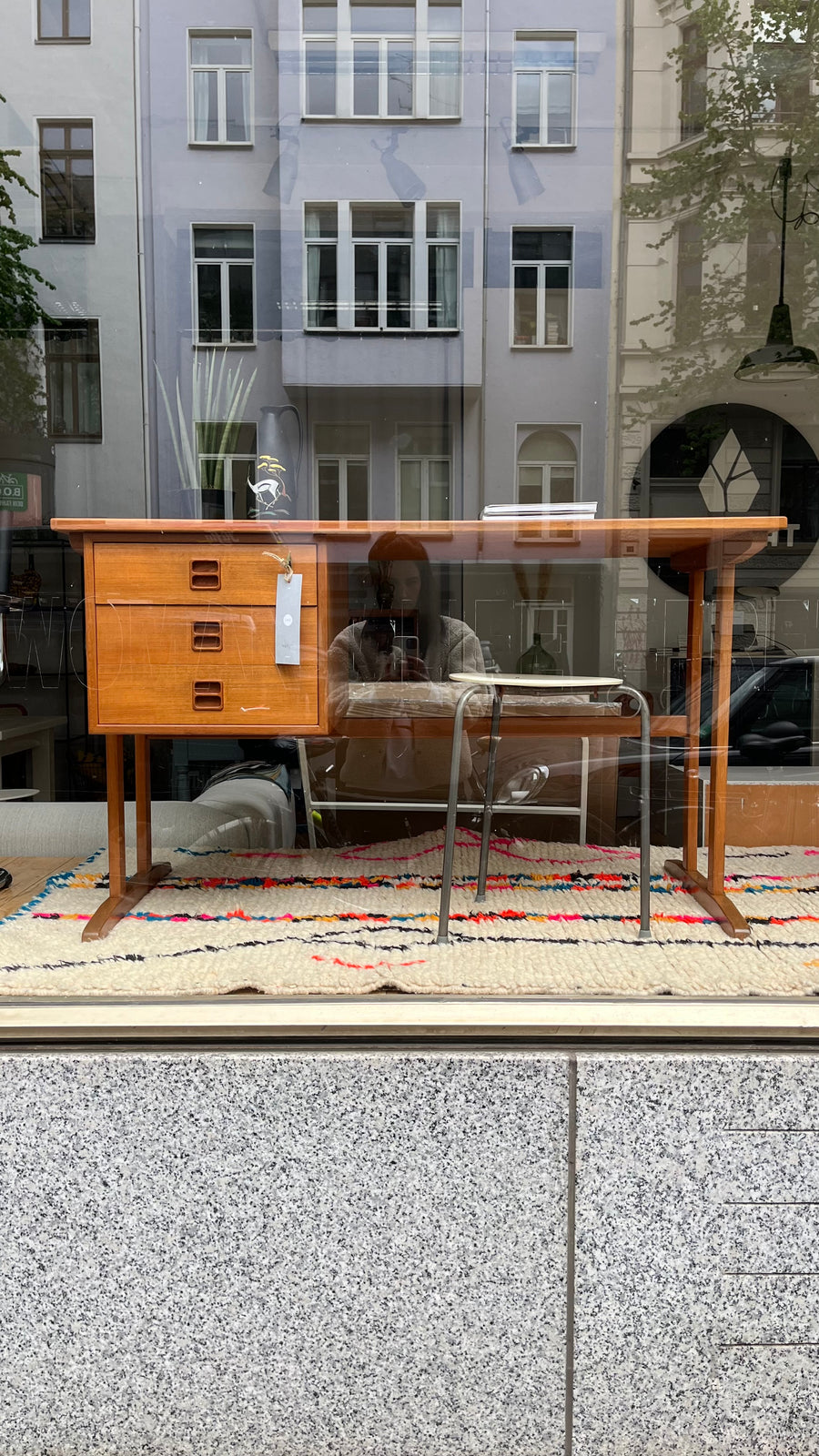 Mid Century Schreibtisch aus Teak Holz - Danish Design