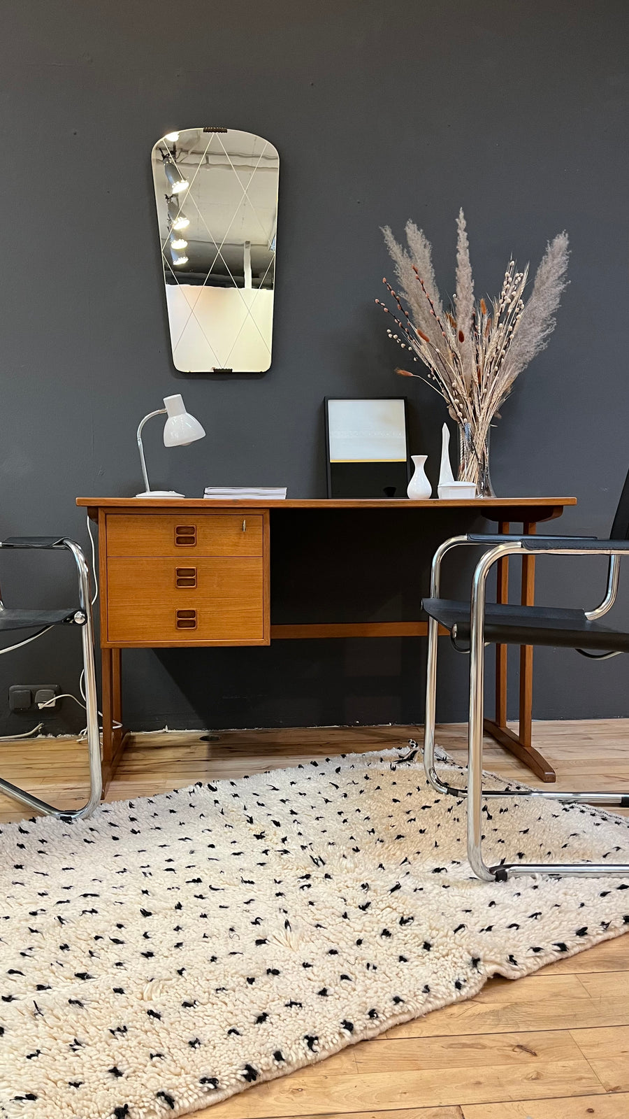 Mid Century Schreibtisch aus Teak Holz - Danish Design