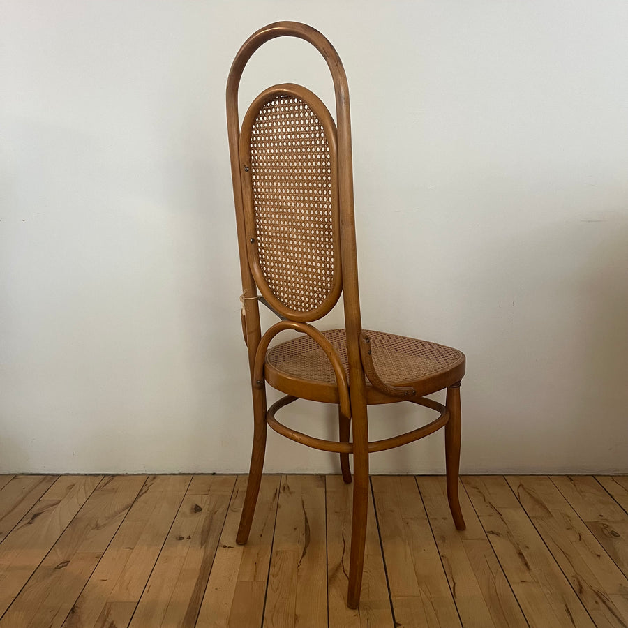 Thonet Stuhl mit Wiener Geflecht