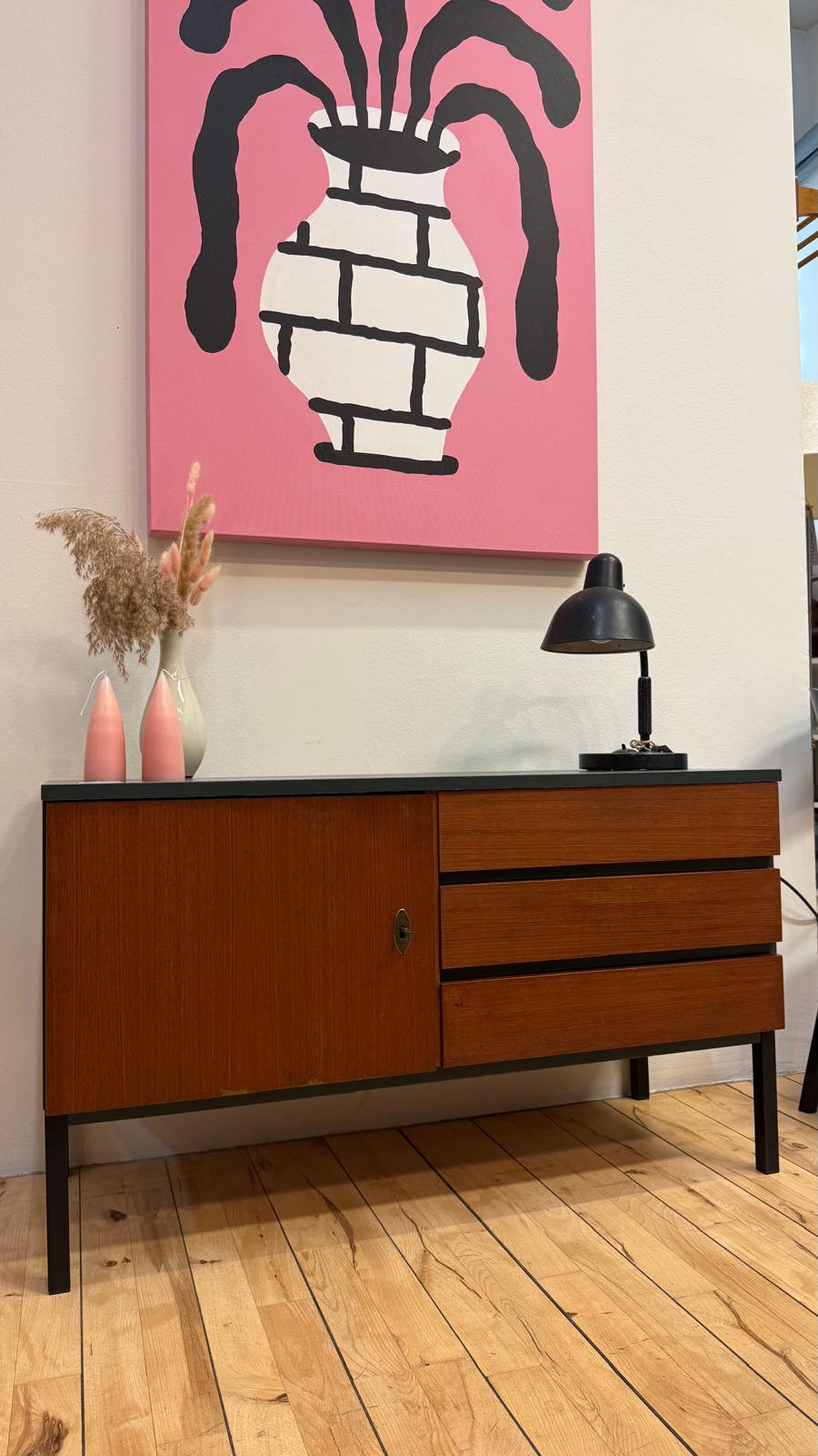 Mid Century Teakholz Sideboard