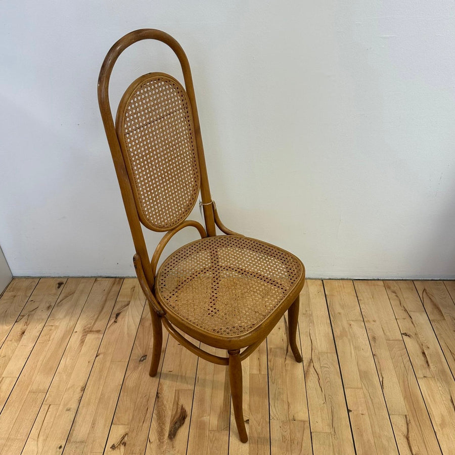 Thonet Stuhl mit Wiener Geflecht